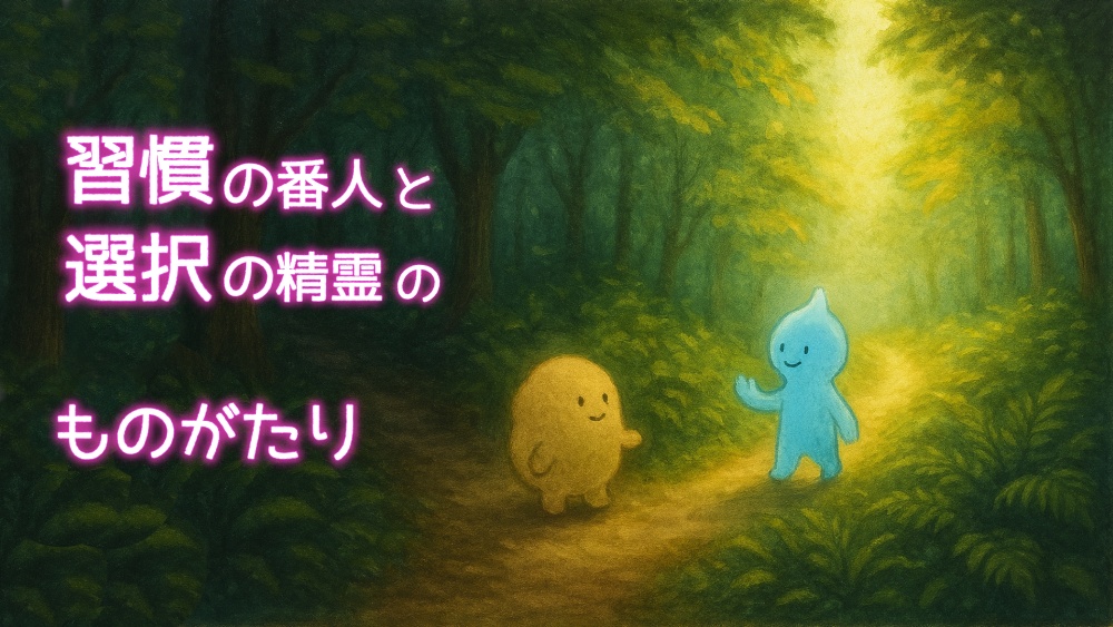 習慣と選択（意志力）の関係